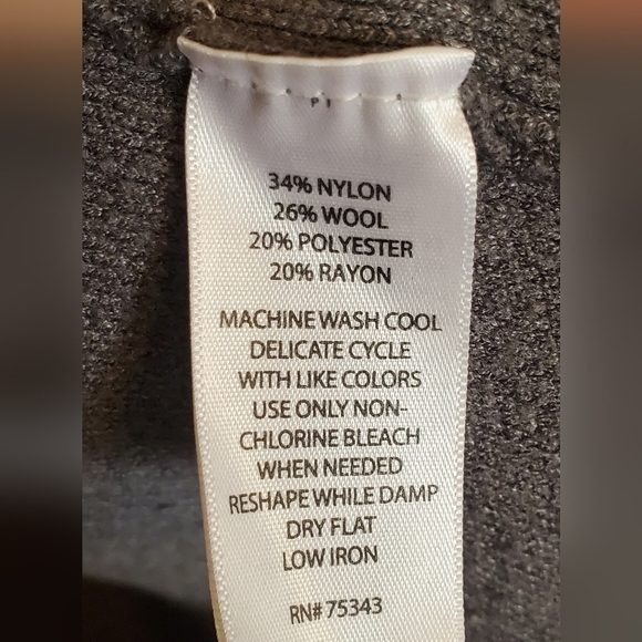 Small Nanette Lepore Wool Tank Sweater Vest Grey - Picture 4 of 4